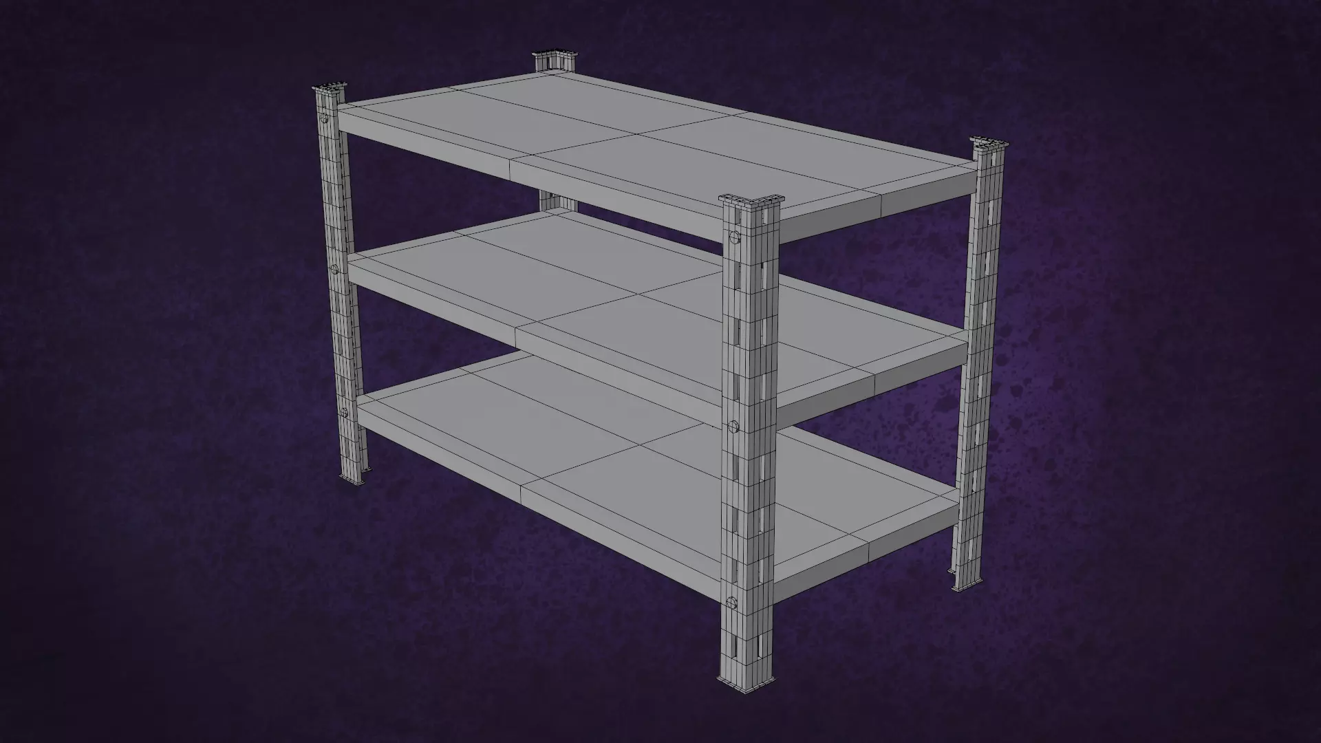 Rack Metals Series ContainerKeepItems G1 N1-3 3D model_21