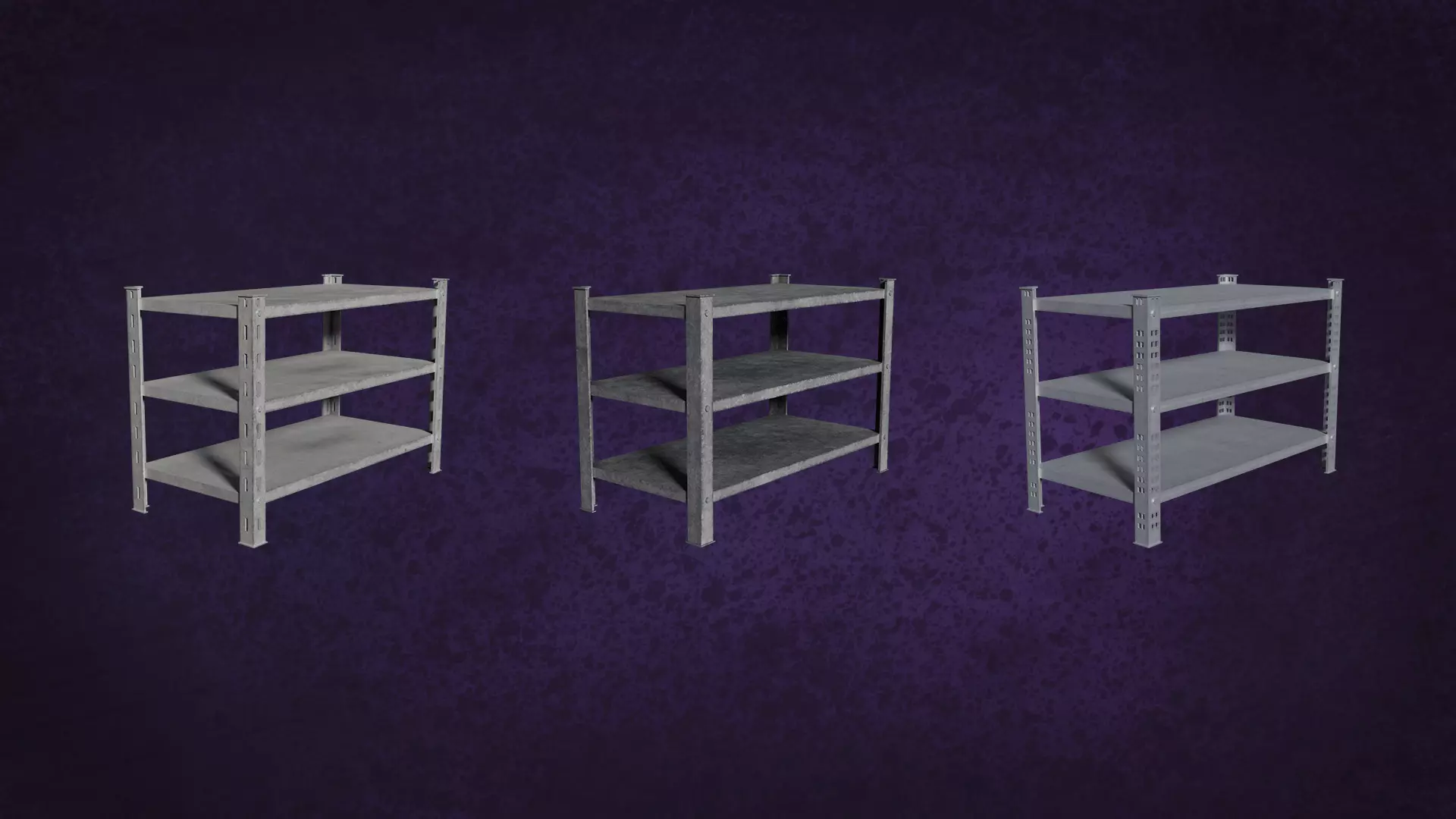 Rack Metals Series ContainerKeepItems G1 N1-3 3D model_1