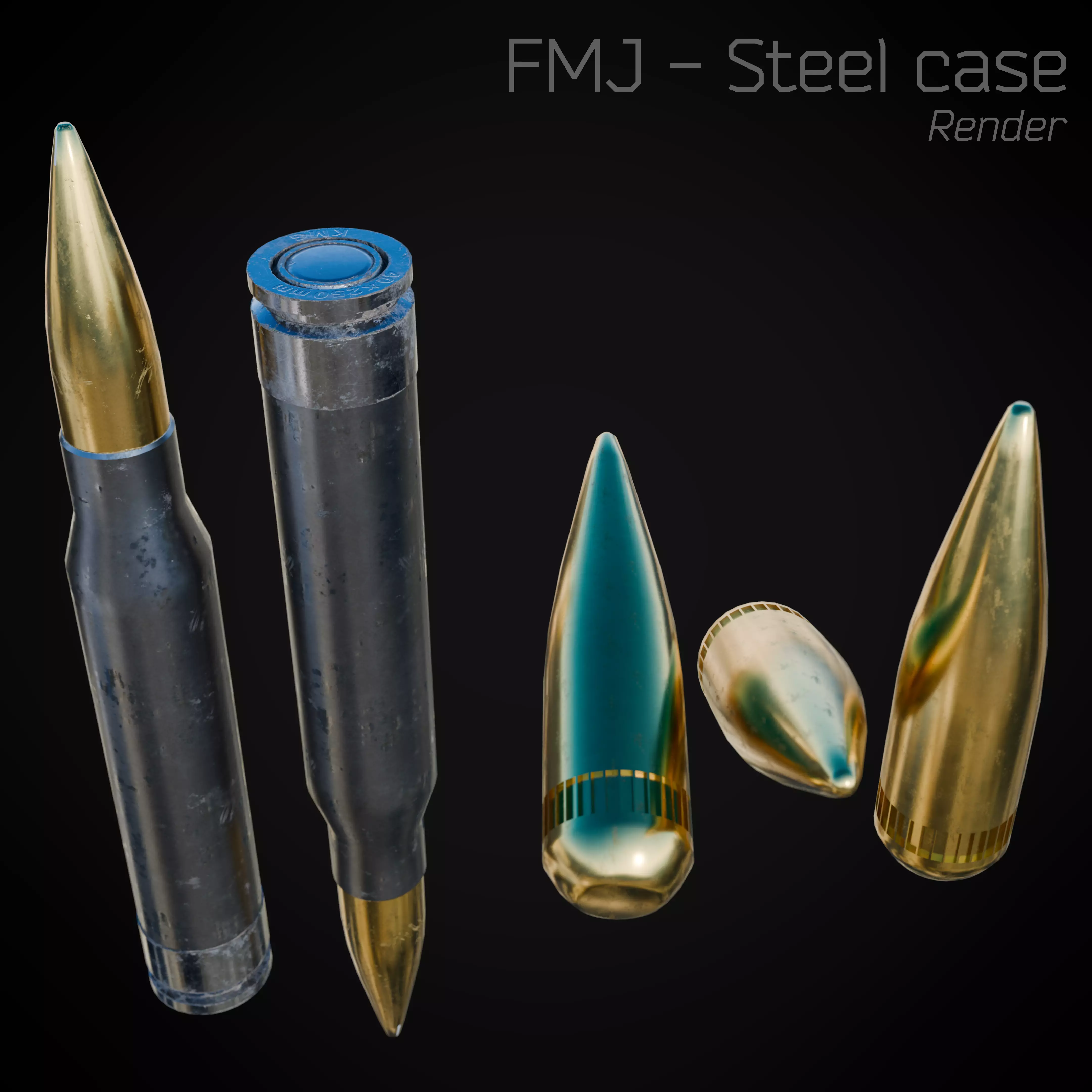 Large Caliber Specialized Ammunition Pack 3D model_13