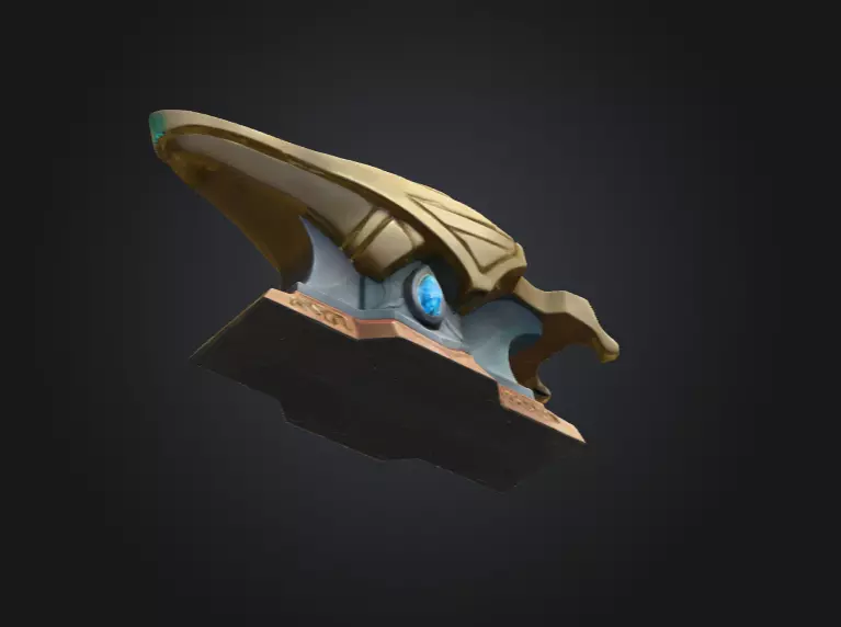 Mystic Anvil Low-poly 3D model_13