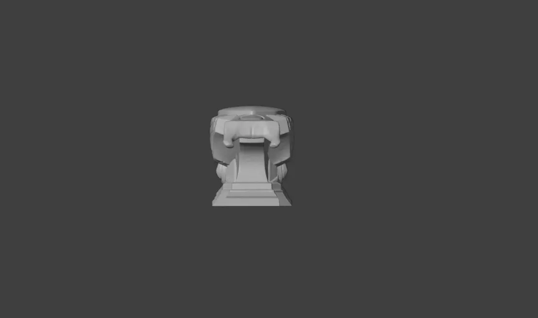 Mystic Anvil Low-poly 3D model_20