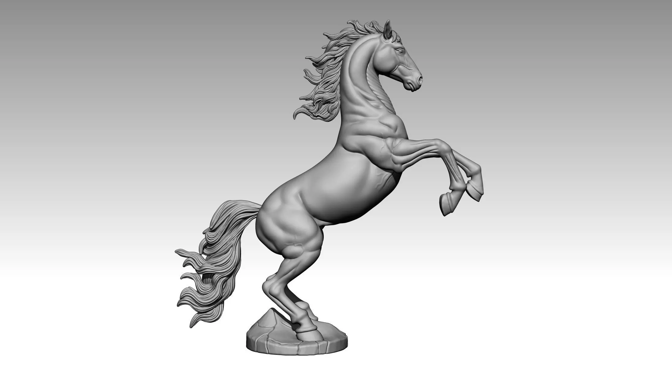 HORSE 3D print model_3