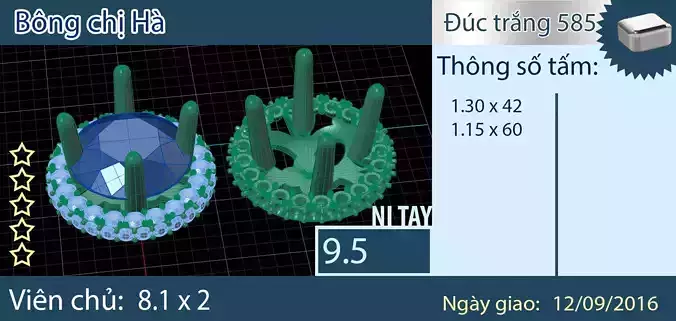 Snake full diamond earing