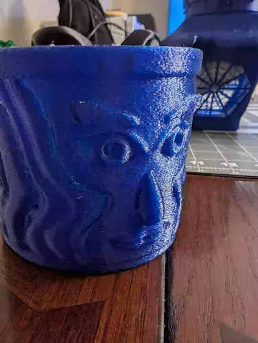 Head pencil case holder