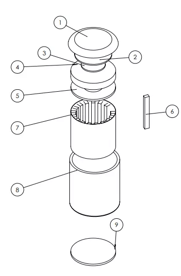 Round Pouf  Wooden Base High Quality 3D Model SolidWorks 2025 3D print model_2