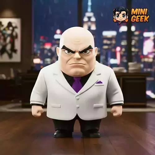 Mini Geek - Kingpin Chibi  - The Boss of Your Collection