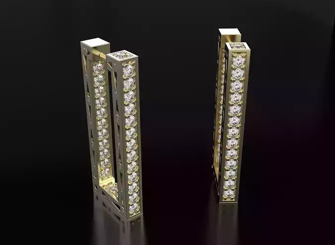 Diamond earrings