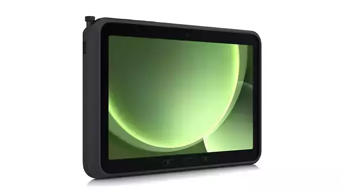 Samsung Galaxy Tab Active5 Pro Low-poly 3D model