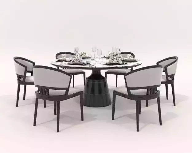 Modern Dining Table and Chairs 30