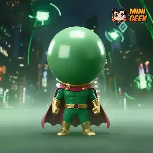 Mini Geek - Mysterio Chibi  - Master of Cute Illusions 3D Model