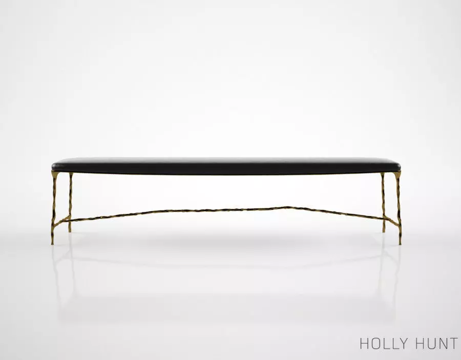 Holly Hunt VL bench 3D model