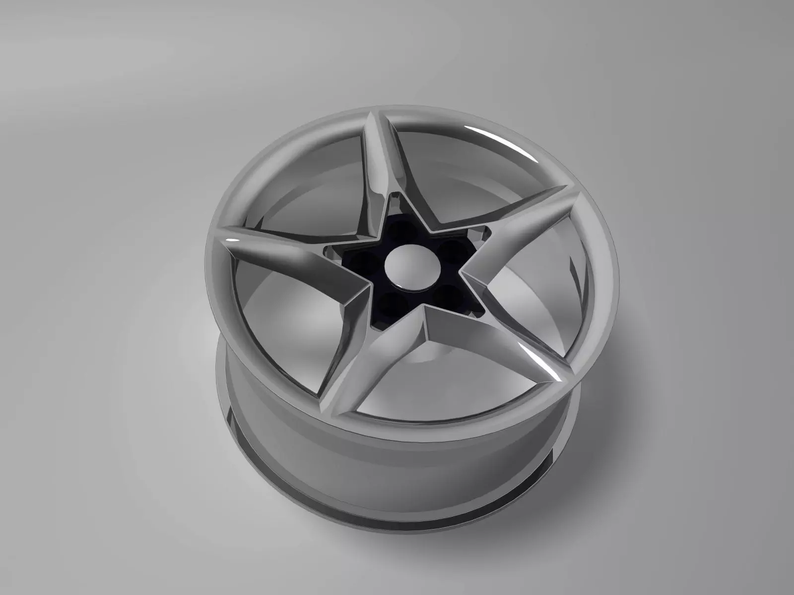 Alloy Rim Car wheel hub Industrial design 3D 3D print model_0