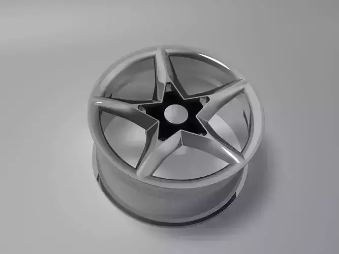 Alloy Rim Car wheel hub Industrial design 3D