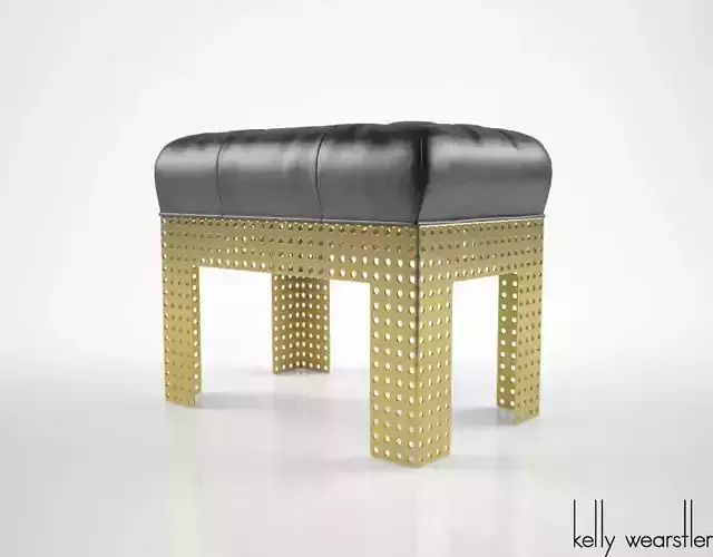 Kelly Wearstler Precision bench 3D model