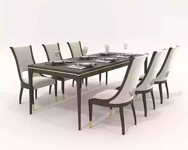 Modern Dining Table and Chairs 31