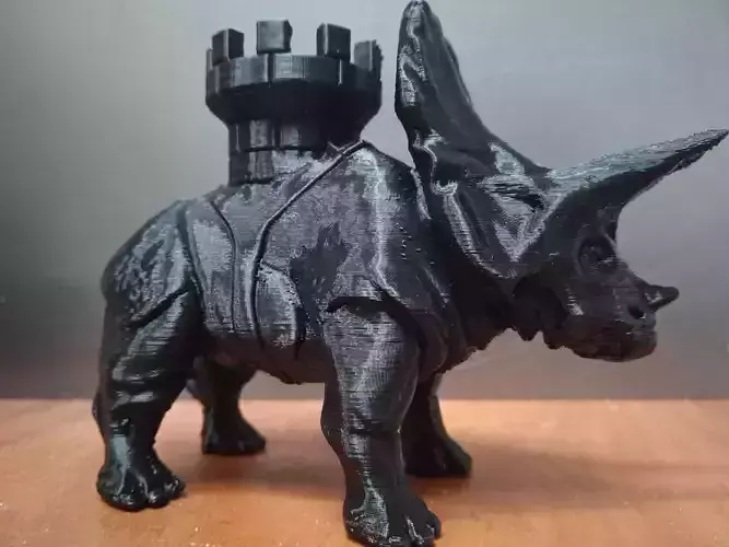 Battle dinosaur Rhino War Behemoth