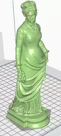 Beautiful Girl-160 The girl  whole body sculpture