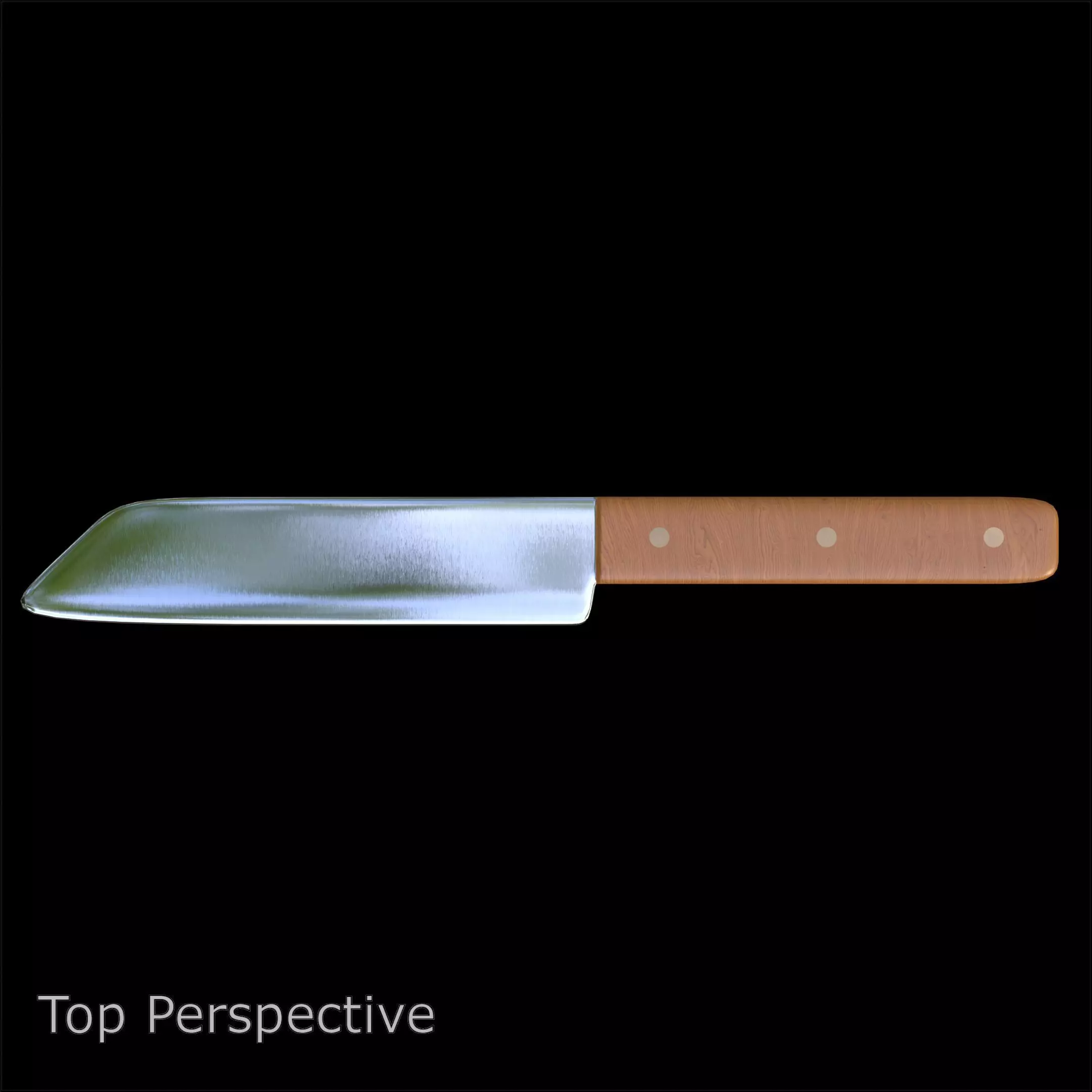 Kitchen Knife Series 01 PBR 4K Free 3D model