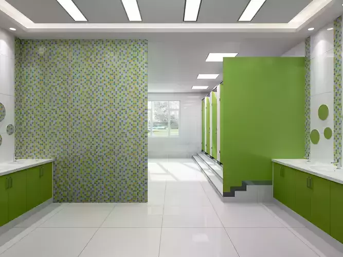 school Restroom public wc 