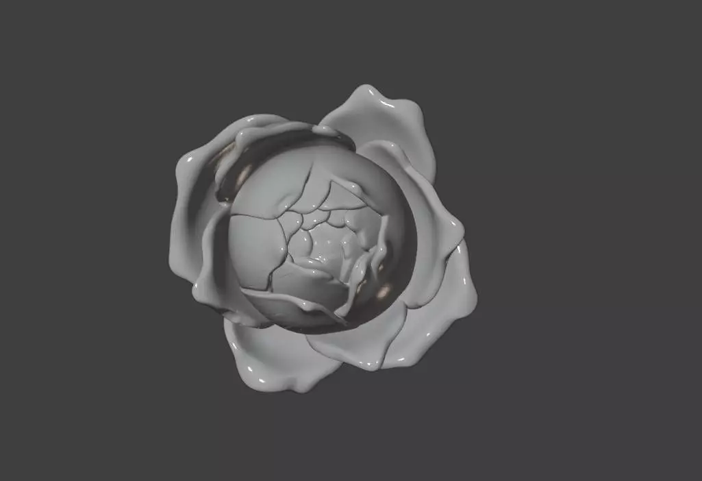 White Lotus Seat 3D print model_4