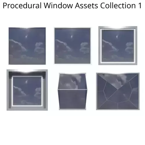 Procedural Window Assets 1