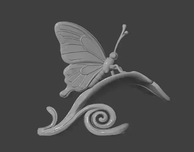 Butterfly Leaf Decoration 