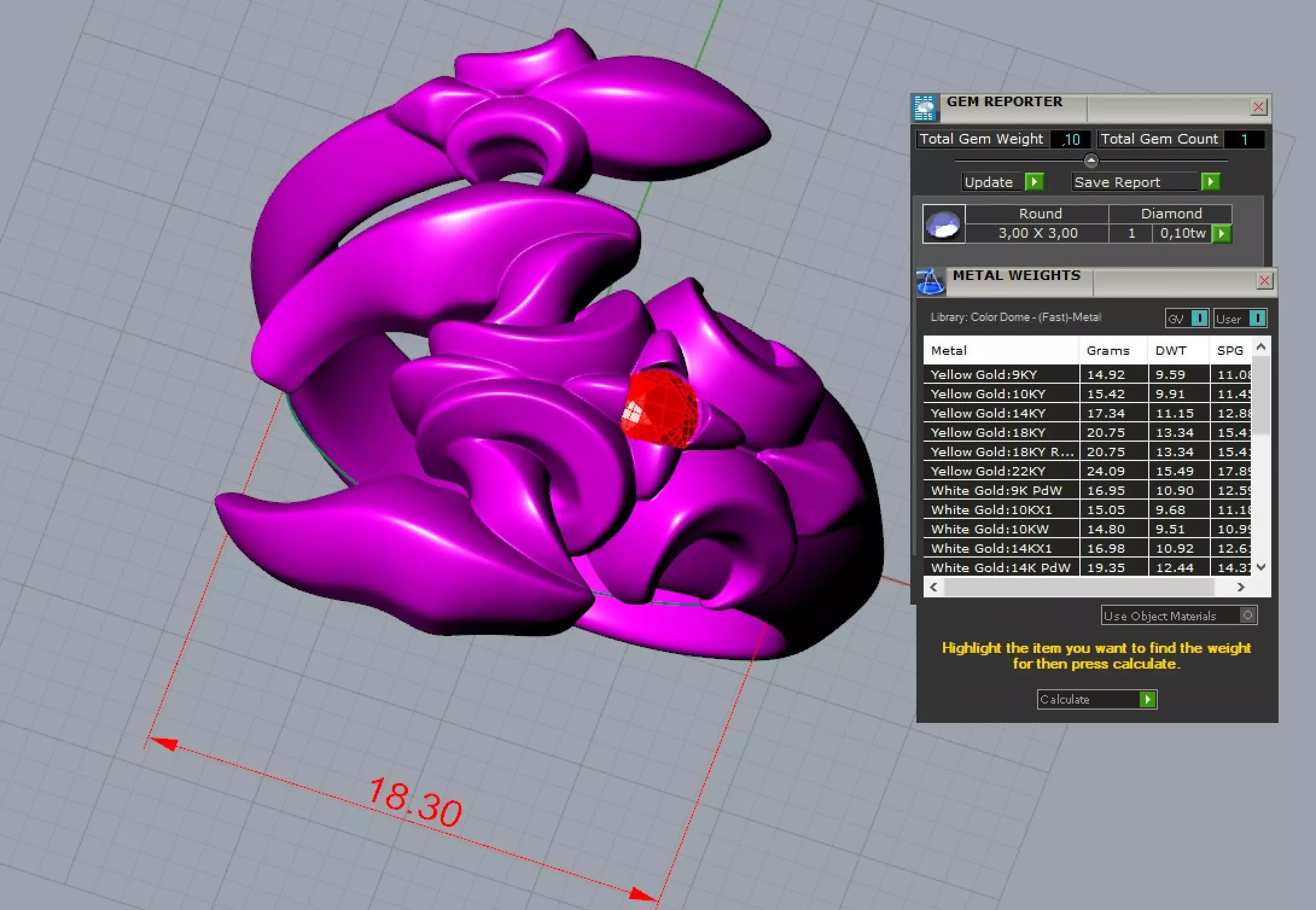 scorpion ring 3D print model_2