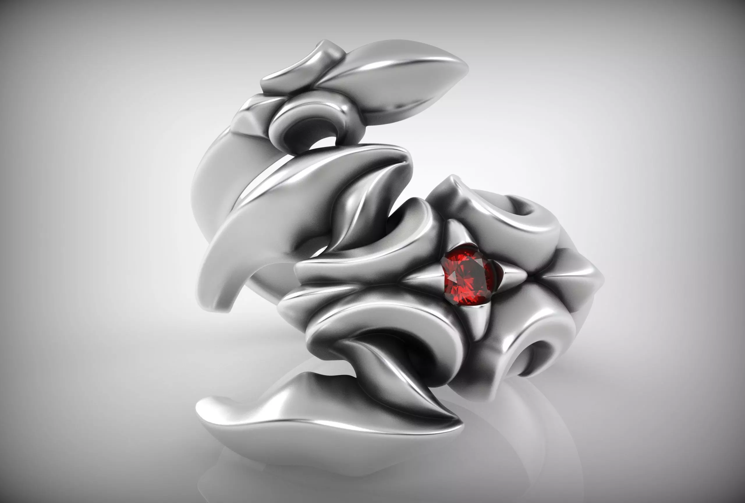 scorpion ring 3D print model_6