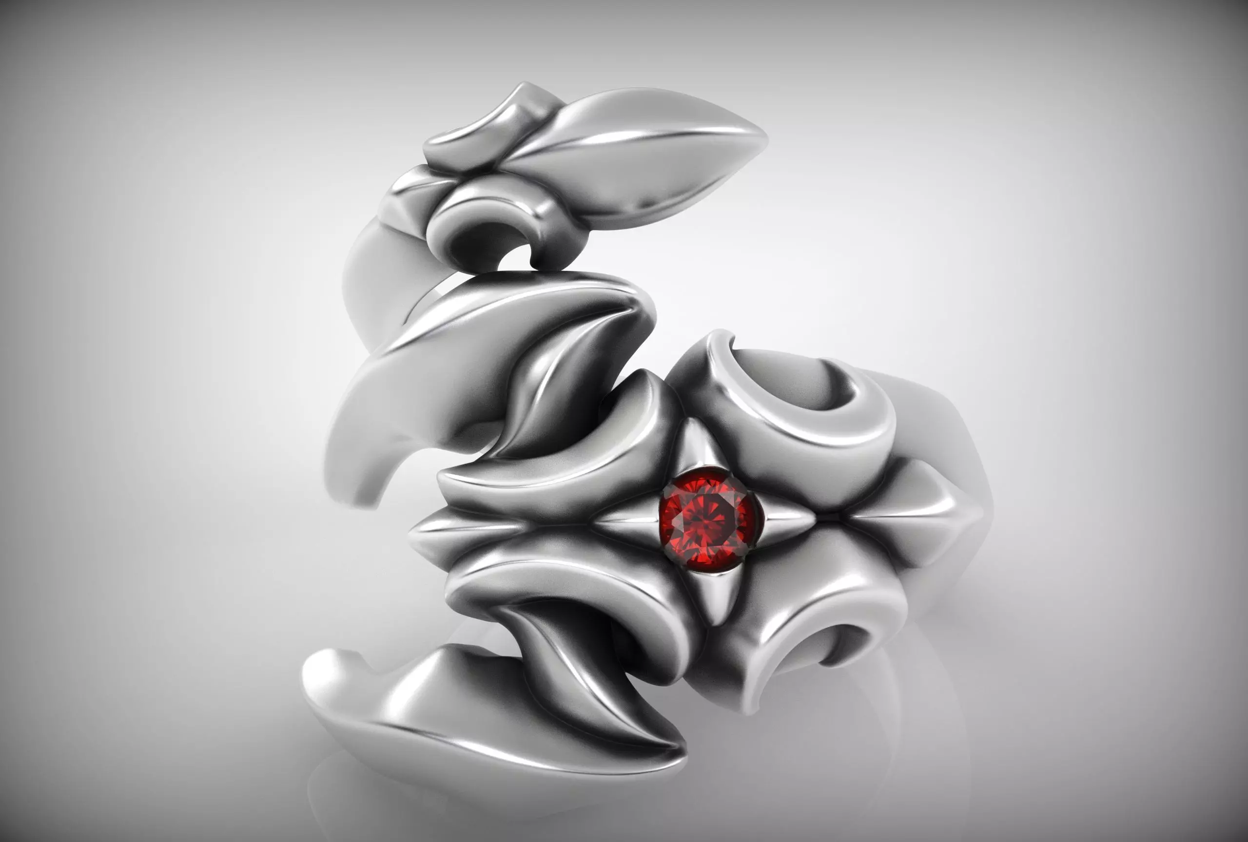 scorpion ring 3D print model_5