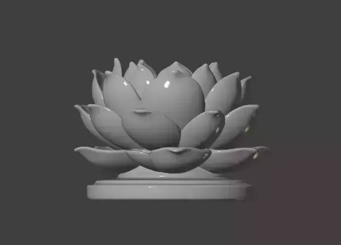 Pink-White Lotus Seat 