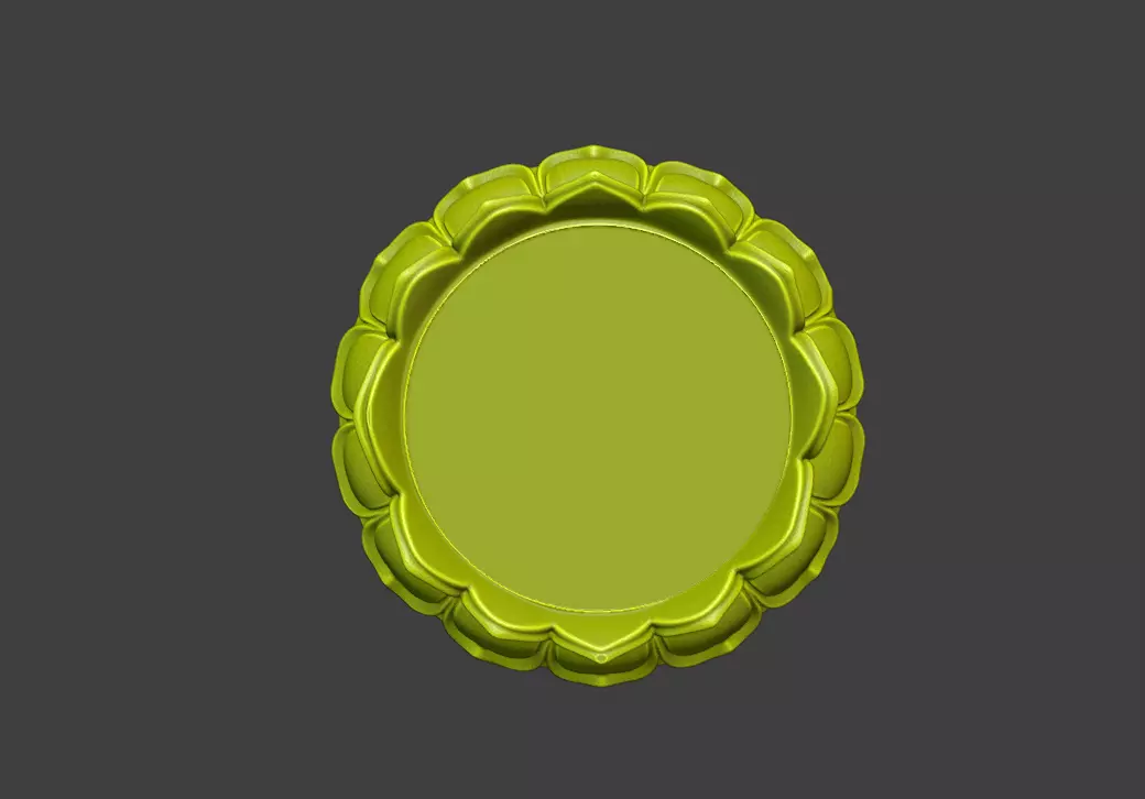 Bodhisattva Lotus Base STL 3D print model_4