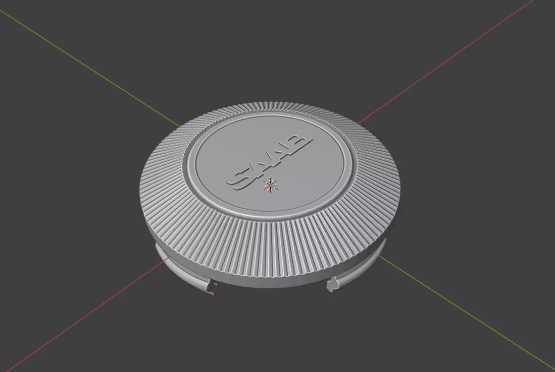 Saab Cap STL 3D print model_0