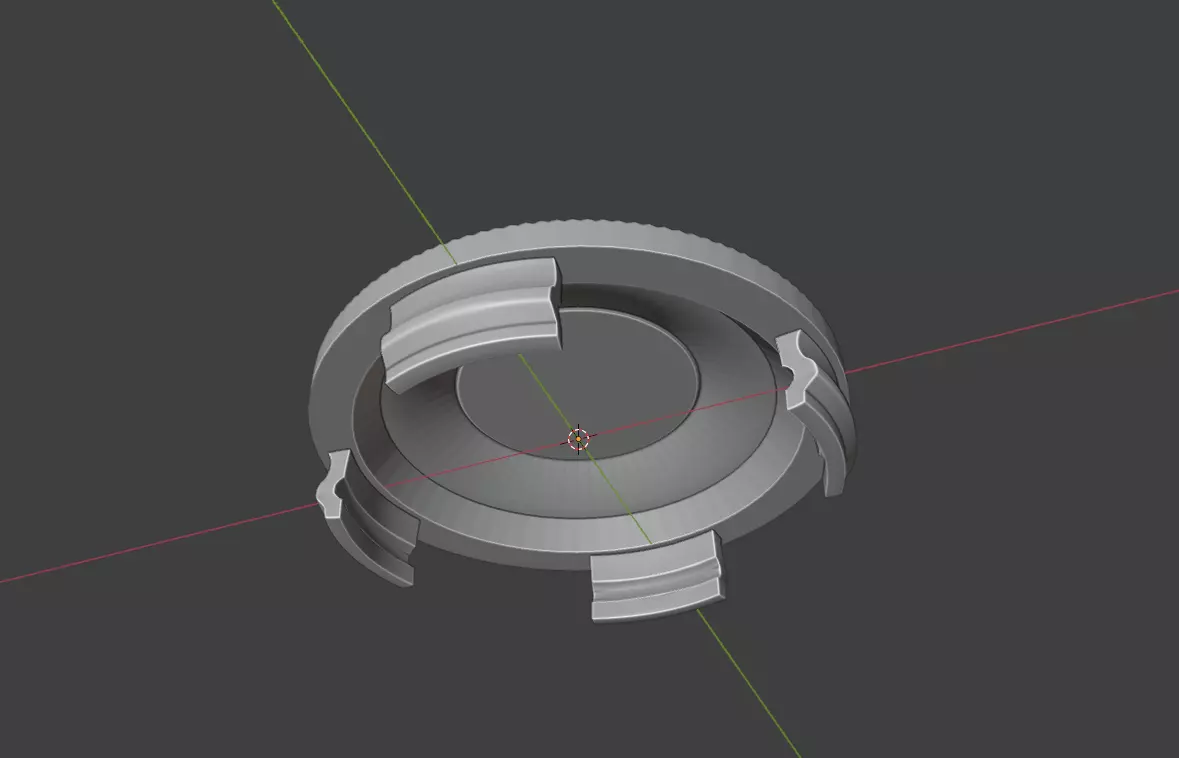 Saab Cap STL 3D print model_1