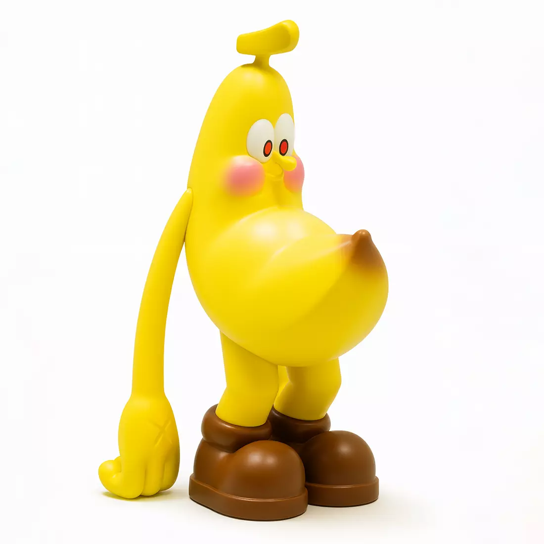 Banana Blushing Peel POP MART toy 3D print model_0