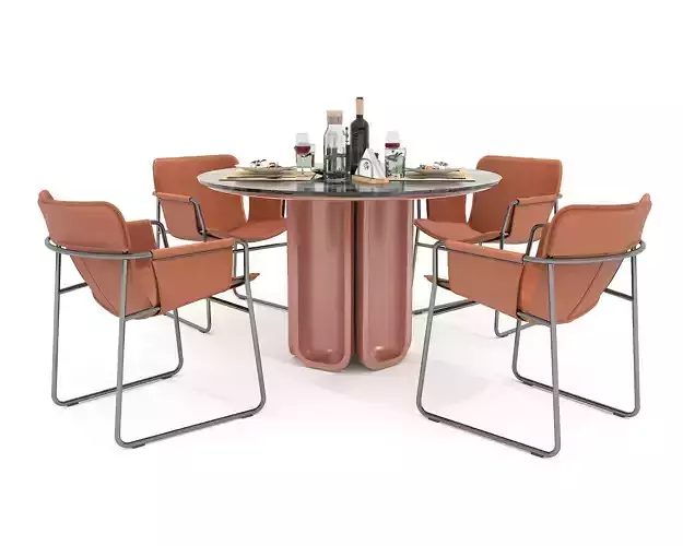 Modern Dining Table and Chairs 40