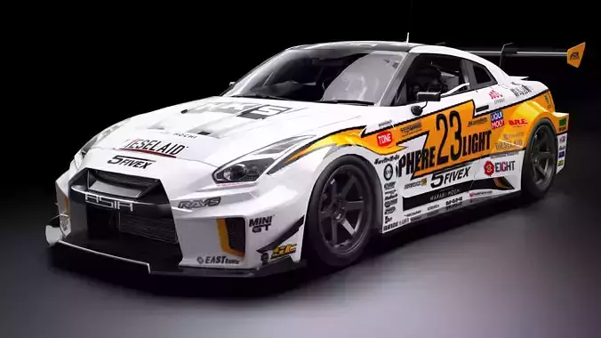 Liberty Walk Super Silhouette Nissan R35 GTR