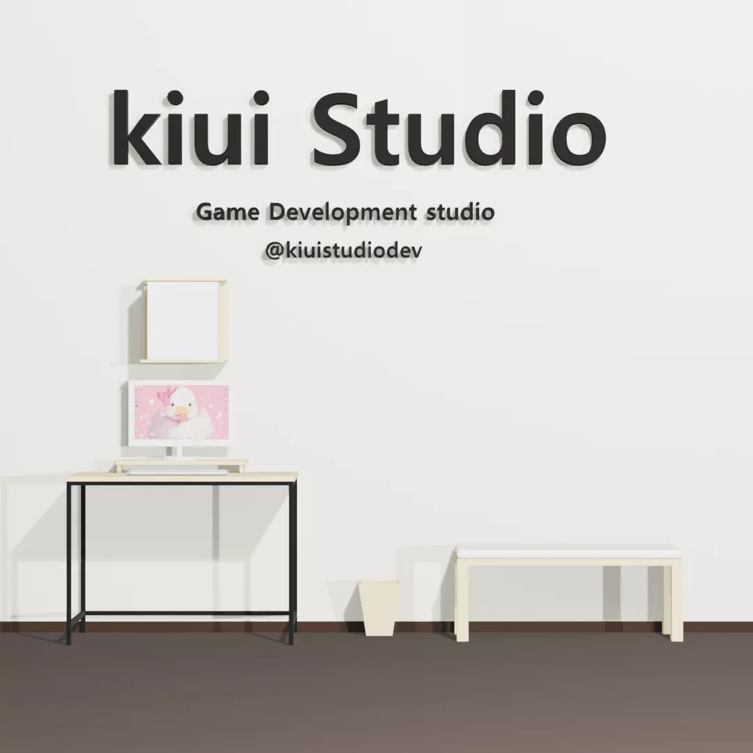 Office furniture - Game assets 21 items Low-poly 3D model_2