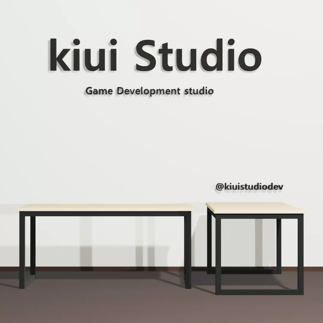 Office furniture - Game assets 21 items Low-poly 3D model_6