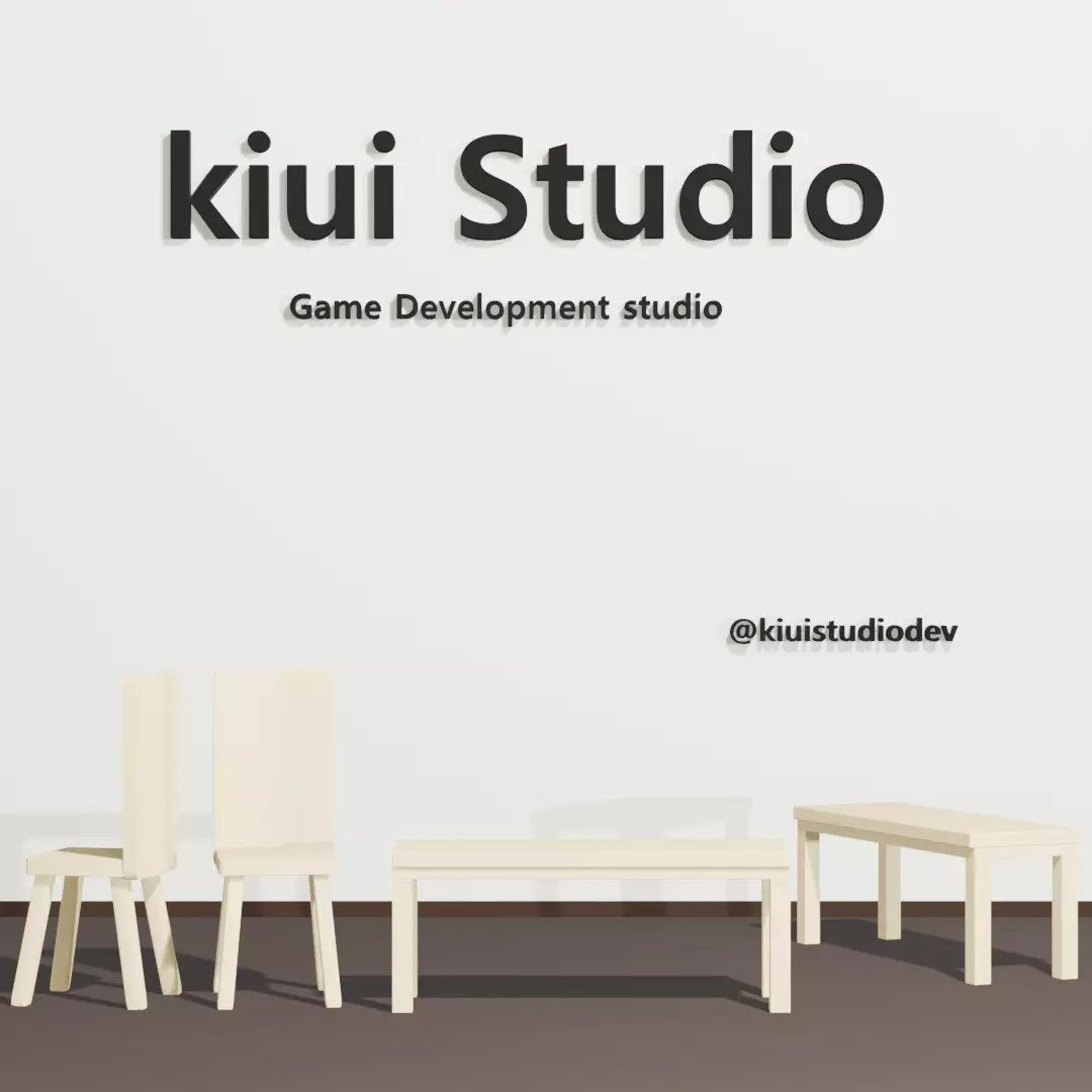 Office furniture - Game assets 21 items Low-poly 3D model_9