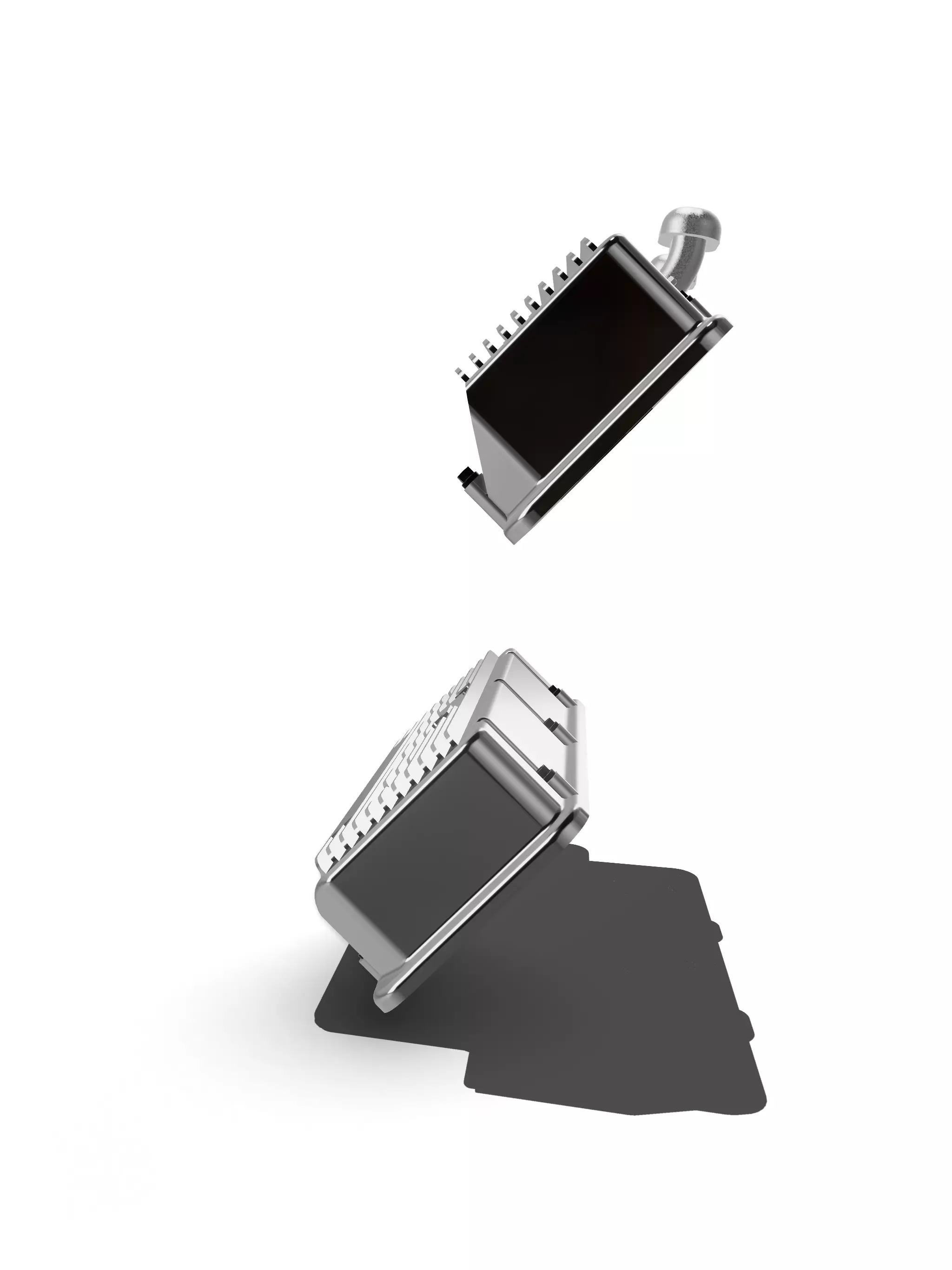 Hemi Gen 1 Vintage MT Valve Covers 3D print model_3