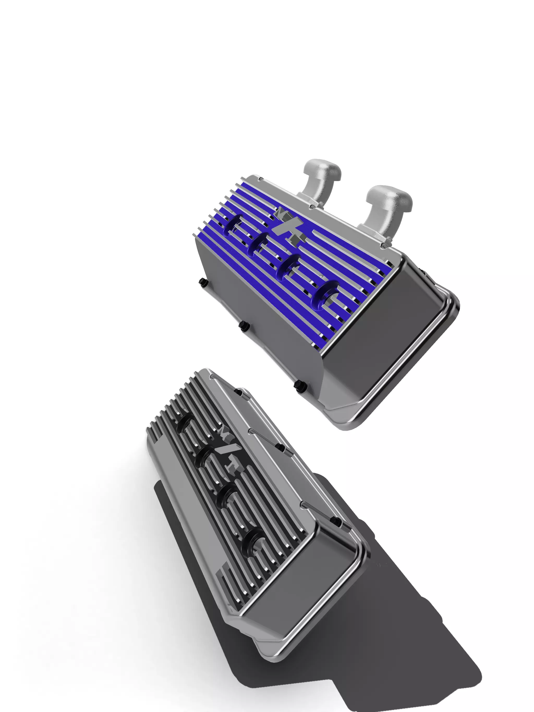 Hemi Gen 1 Vintage MT Valve Covers 3D print model_2