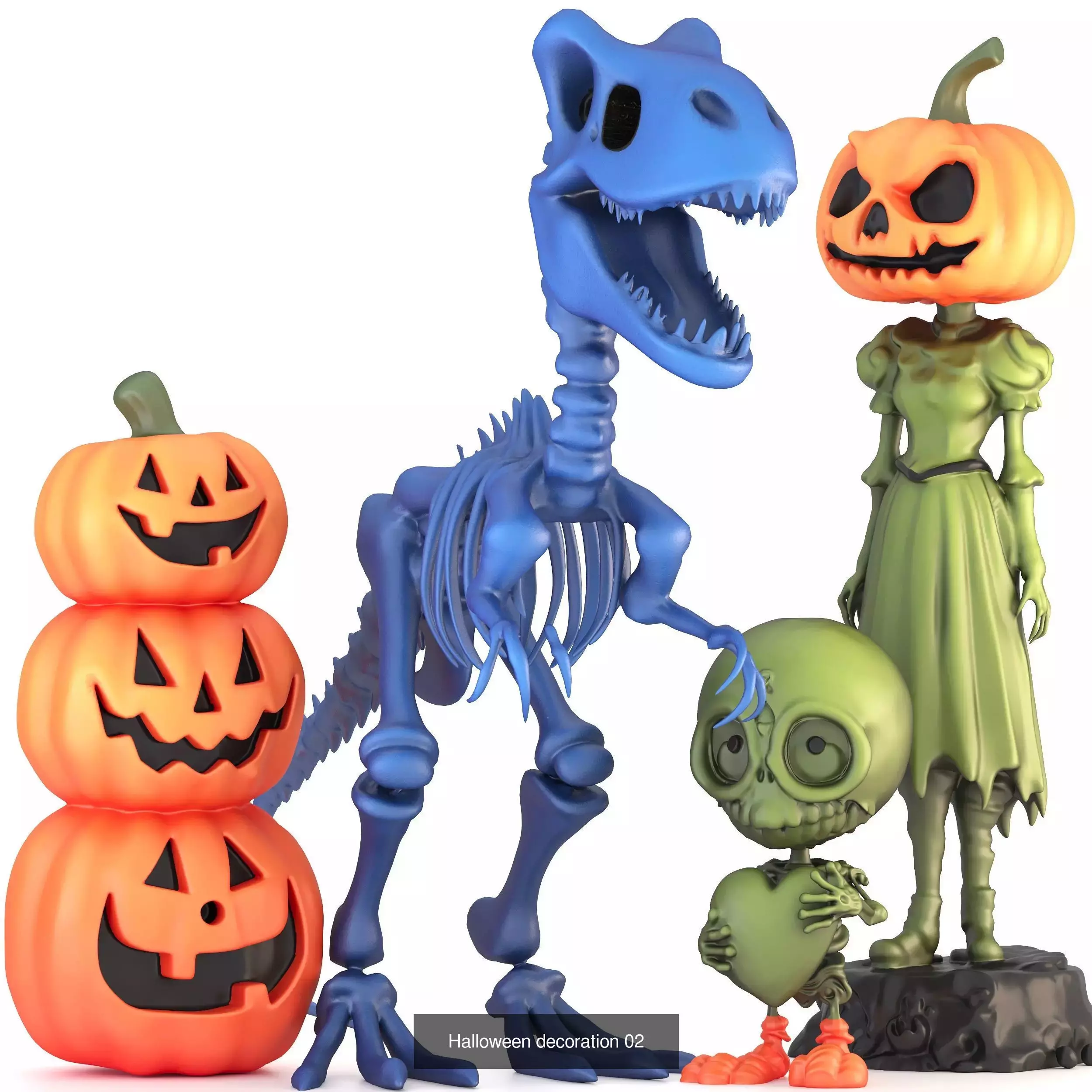 Halloween decoration 3D Model Collection_2