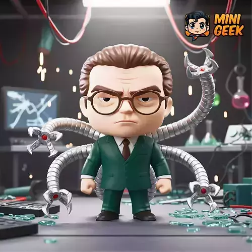 Mini Geek Doctor Octopus Chibi