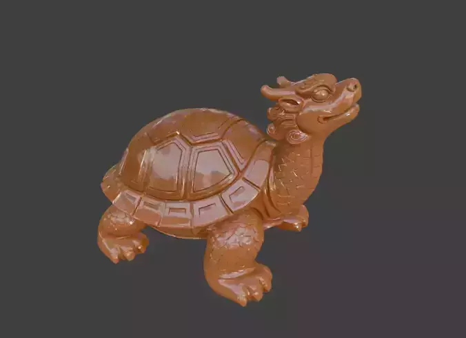 Turtle sculpture