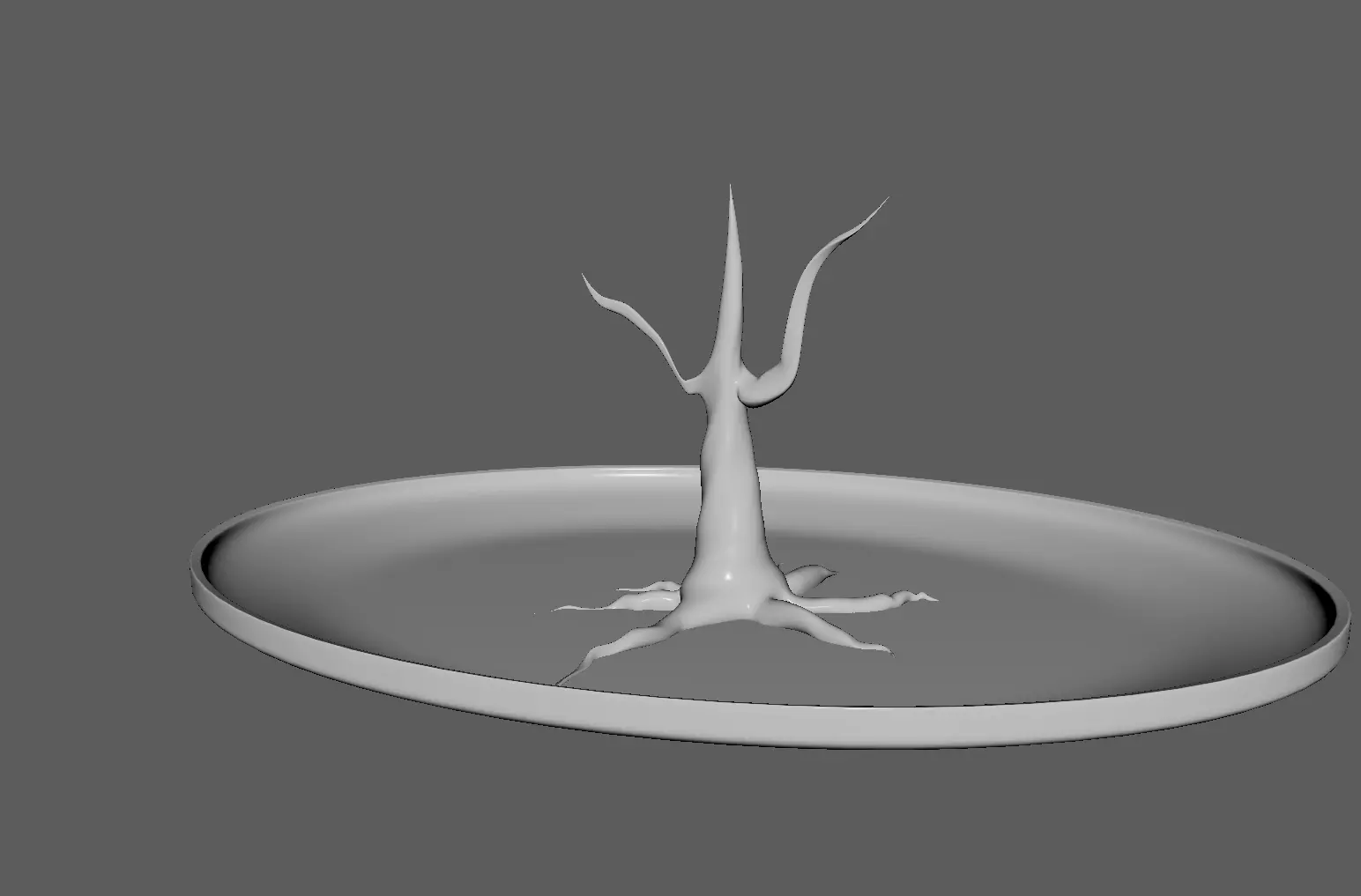 Jewelry Tree Holder 3D print model_4