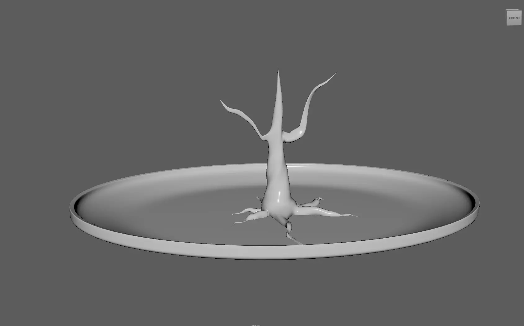 Jewelry Tree Holder 3D print model_0