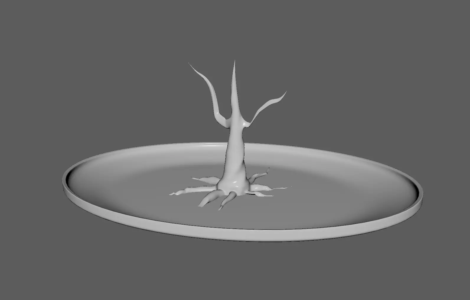 Jewelry Tree Holder 3D print model_2