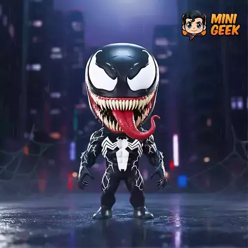 Mini Geek Venom Chibi