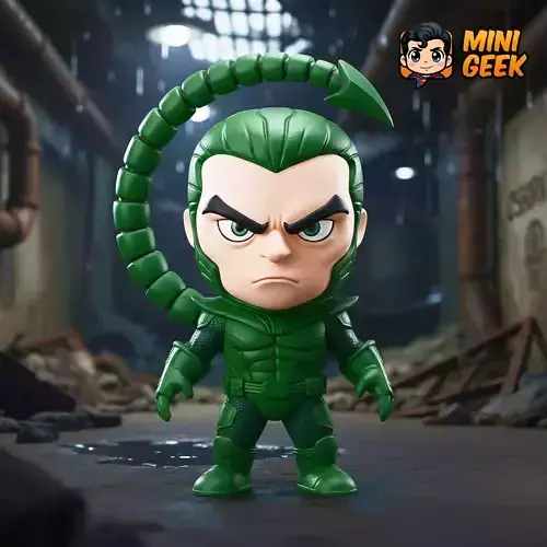 Mini Geek Scorpion Chibi