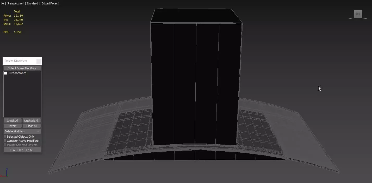 Omega Curve Glass Canopy Rangehood 3D model_6